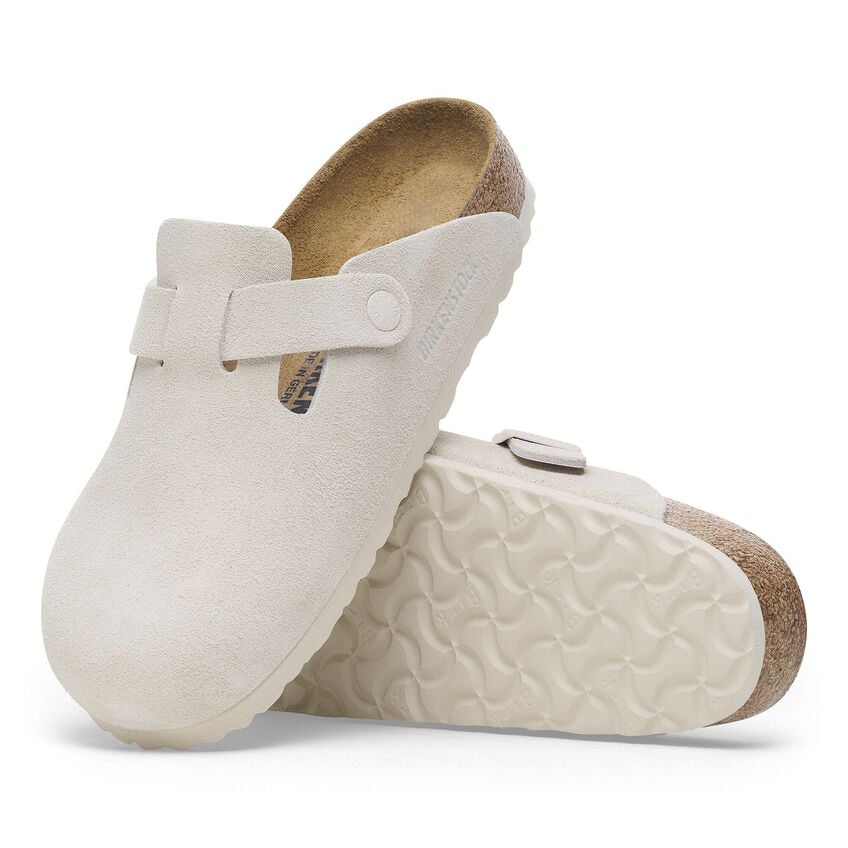BIRKENSTOCK® BOSTON CORK CLOGS BEIGE
