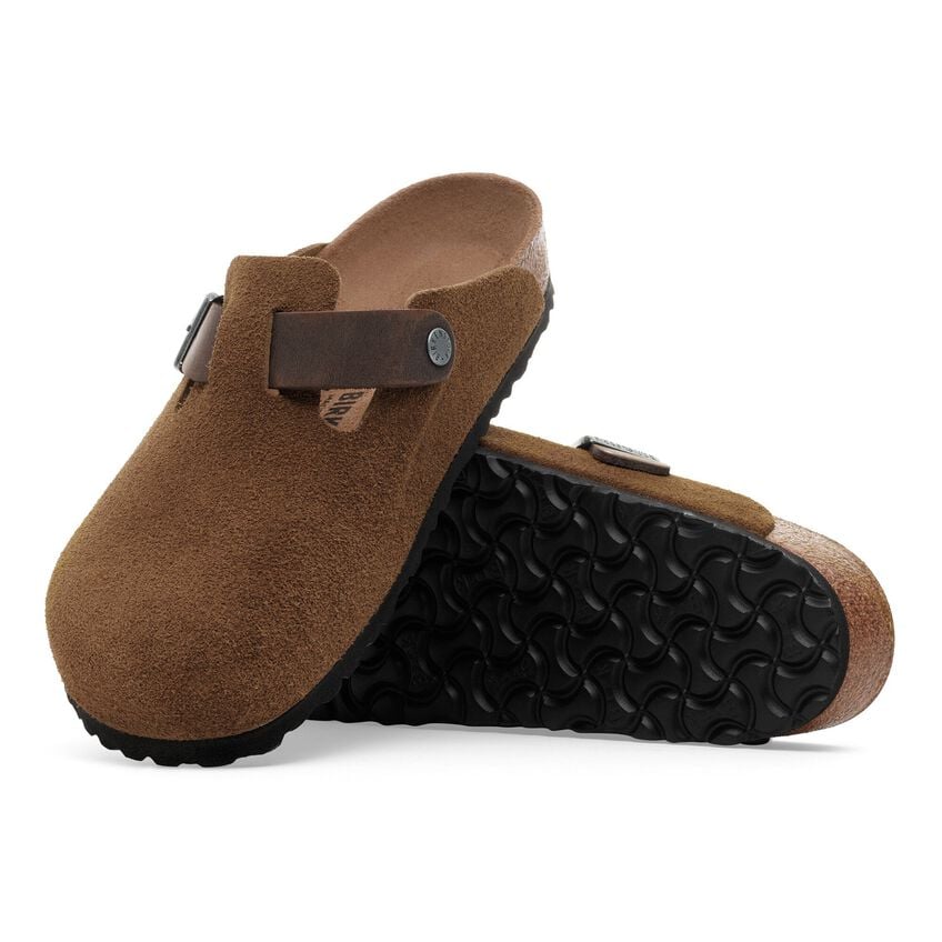 BIRKENSTOCK® BOSTON CORK CLOGS BEIGE