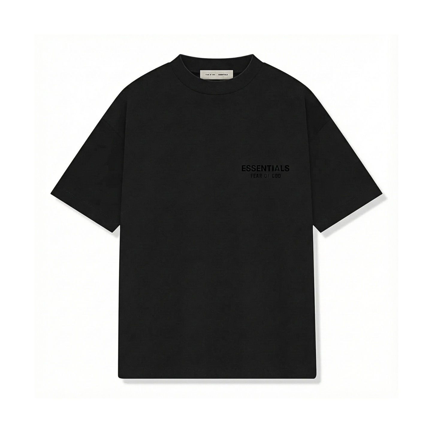 ESSENTIALS CORE BASIC TEE KHAKI