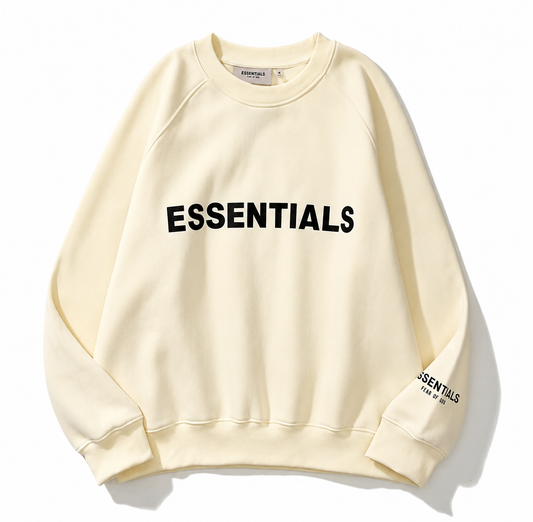 Essentials Crewneck Sweatshirt Cream