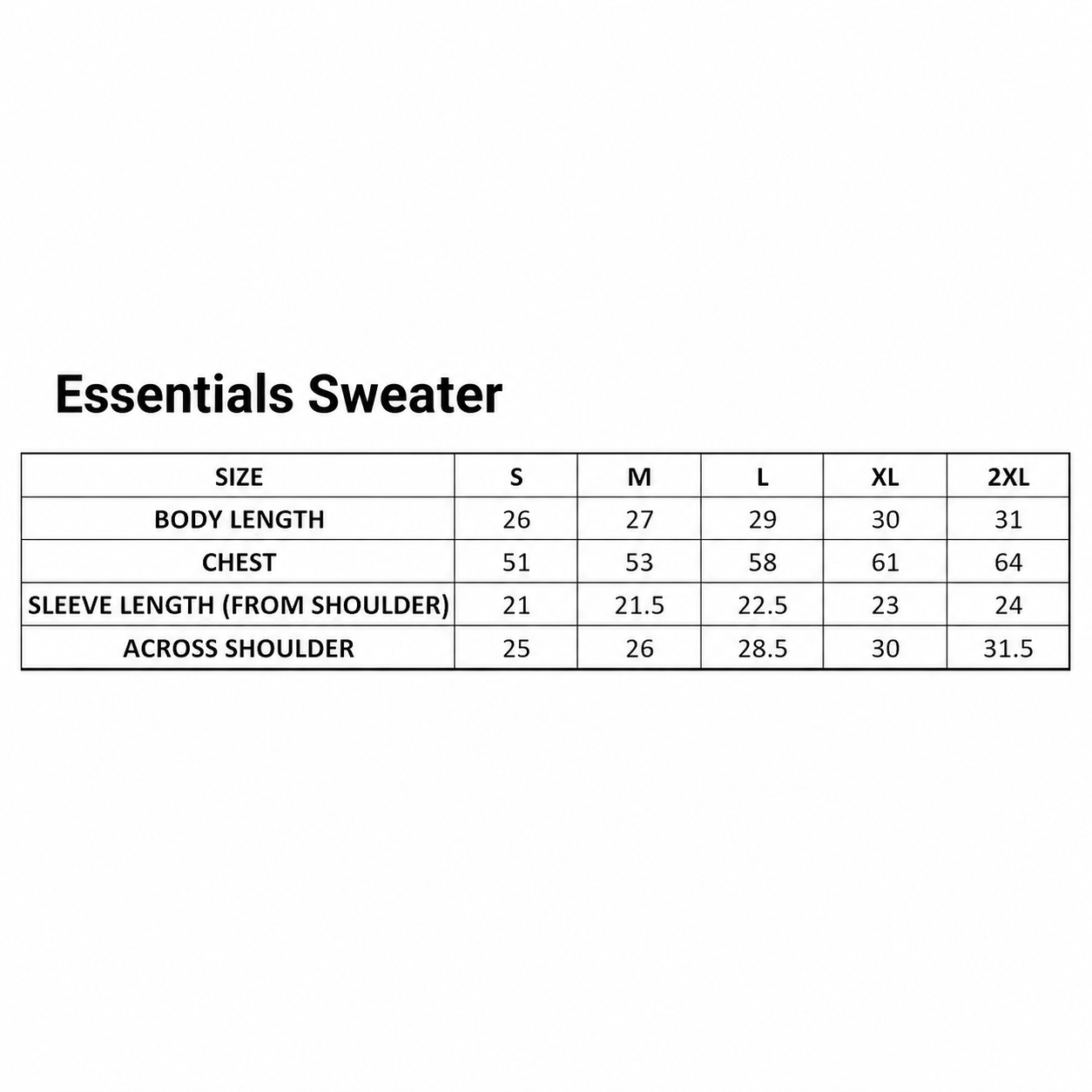 Essentials Crewneck Sweatshirt Cream