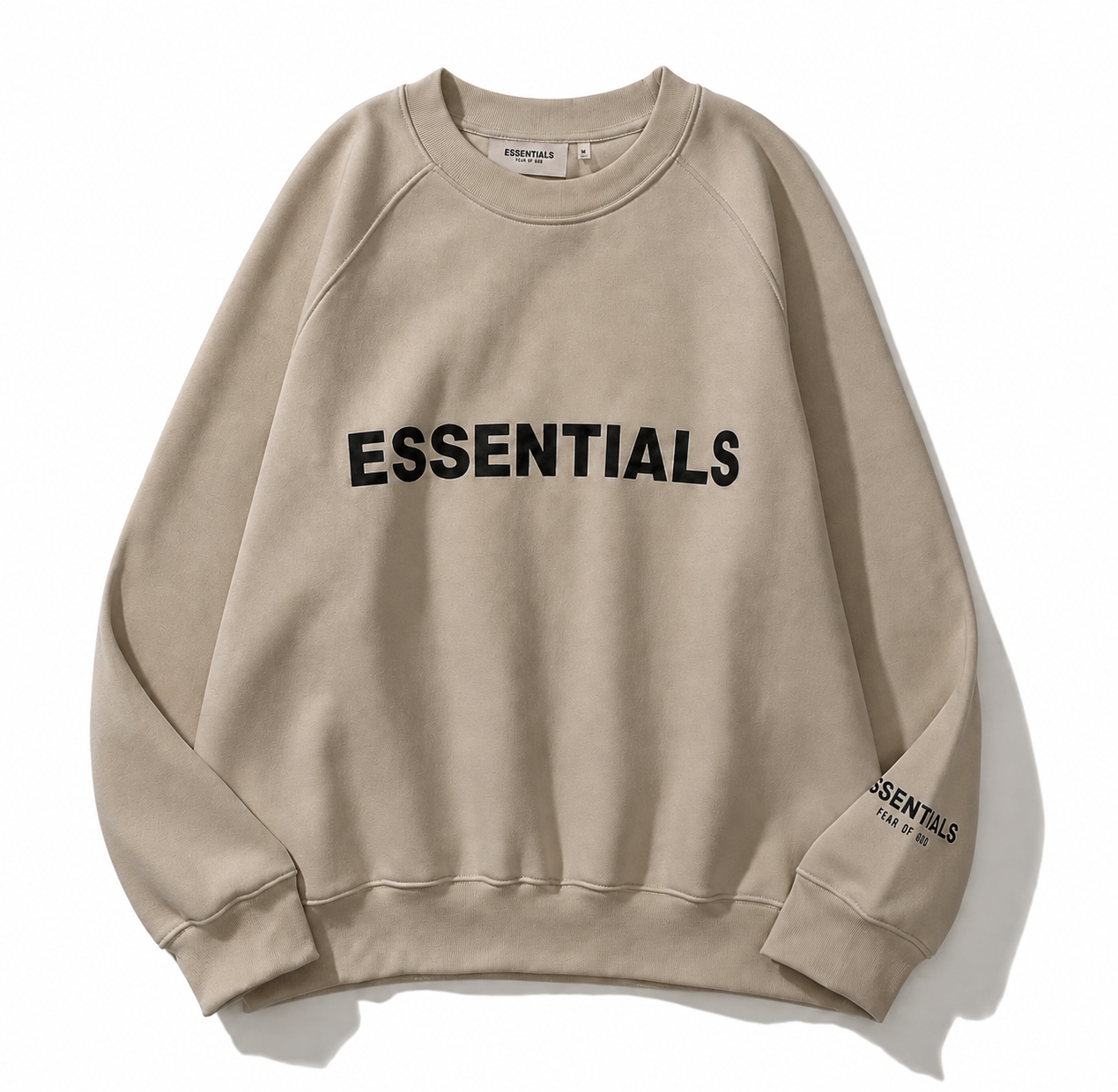 Essentials Crewneck Sweatshirt Khaki