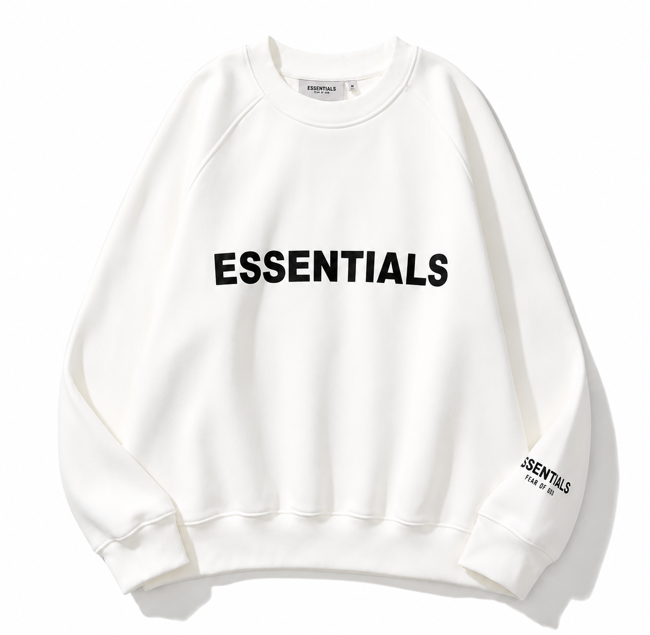 Essentials Crewneck Sweatshirt White