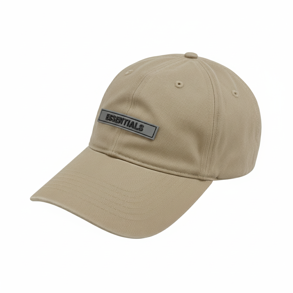 ESSENTIALS PLAIN CAP BLACK