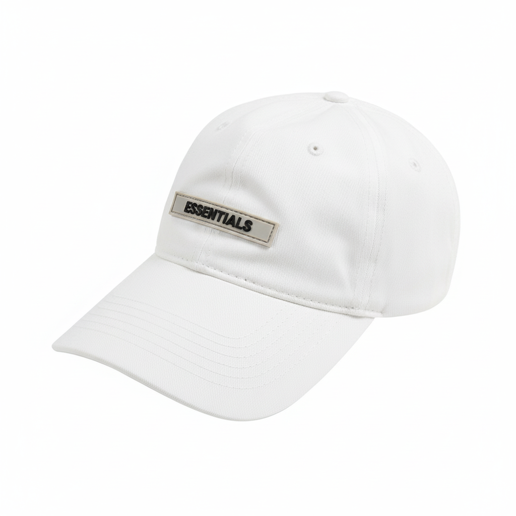 ESSENTIALS PLAIN CAP BLACK